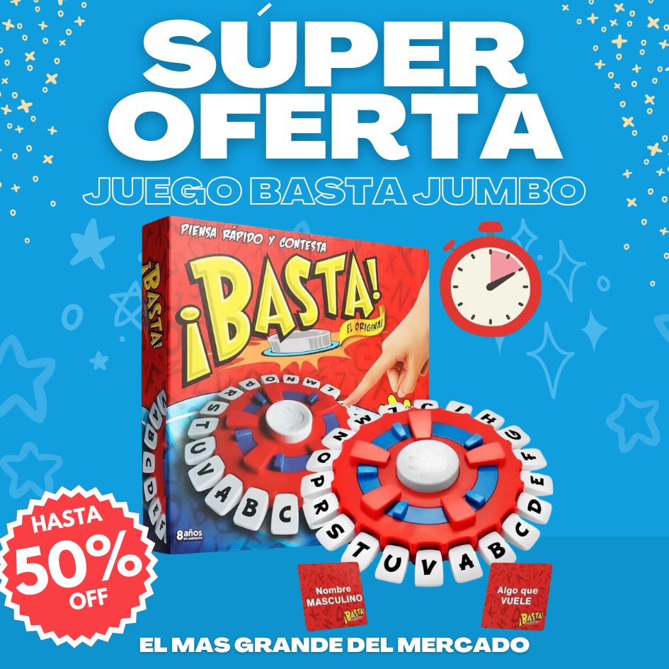 Basta Electrónico JUMBO – El Más Grande en Tus Manos para Máxima Diversión