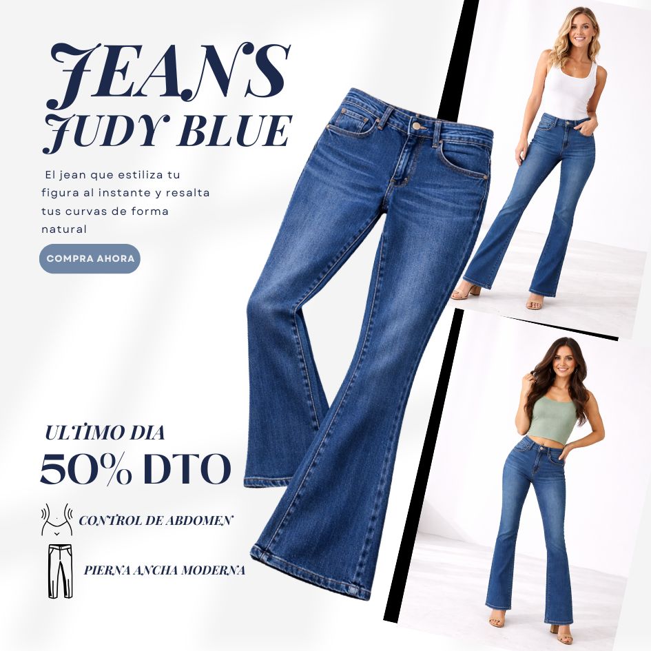 Judy Blue Jeans – Diseño Que Estiliza, Textura Premium Y Máxima Comodidad